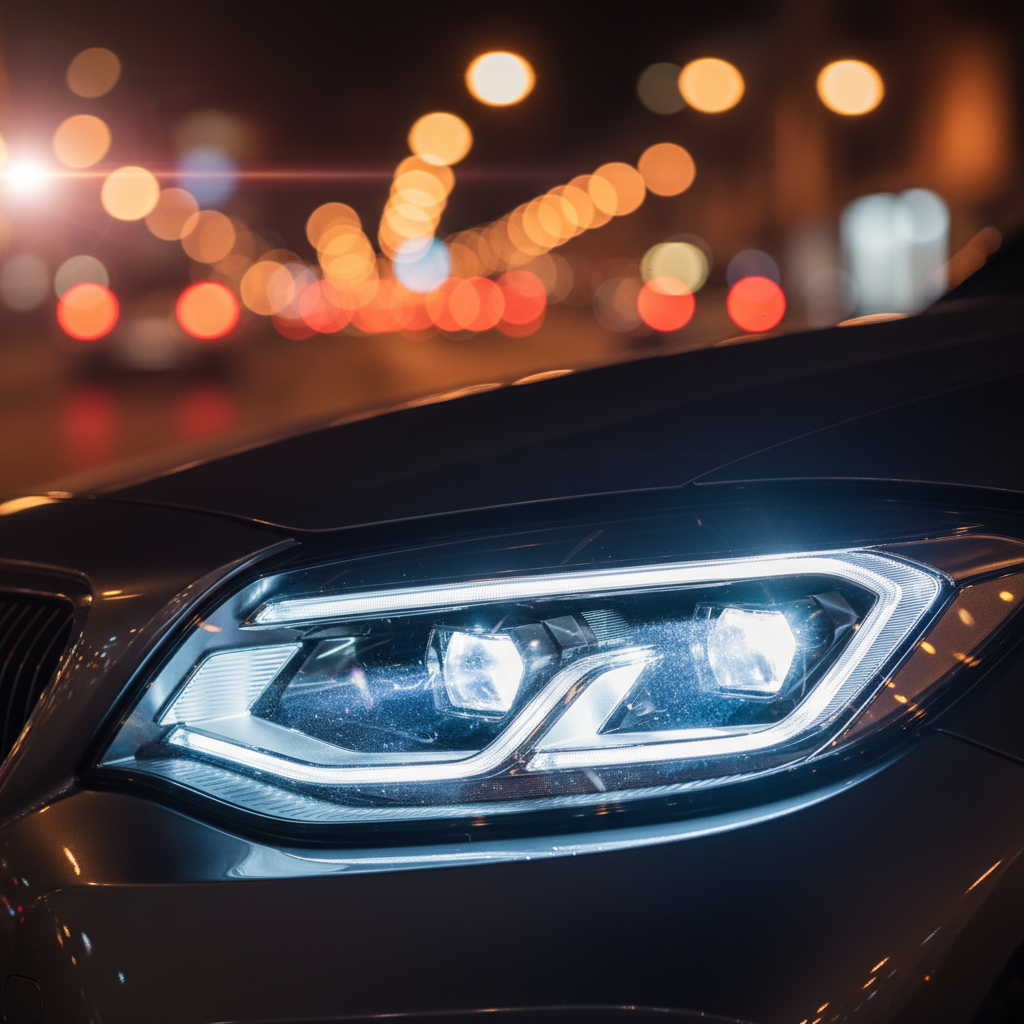 세련된 셀토스 헤드램프 디테일
