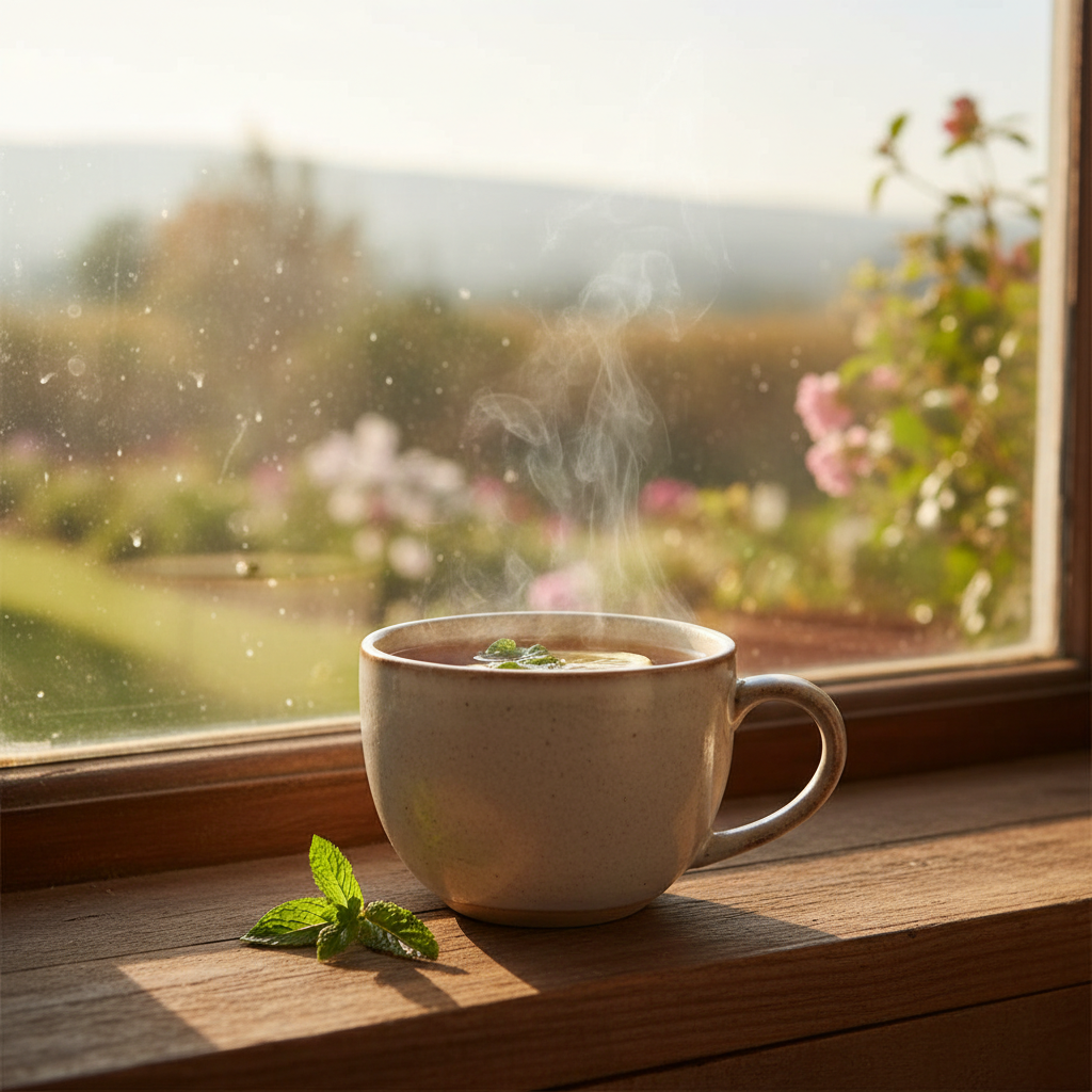 따뜻한 차 한 잔의 여유
