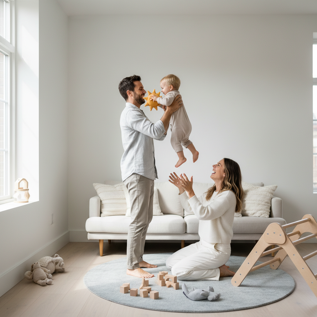 공동 육아를 실천하는 부모