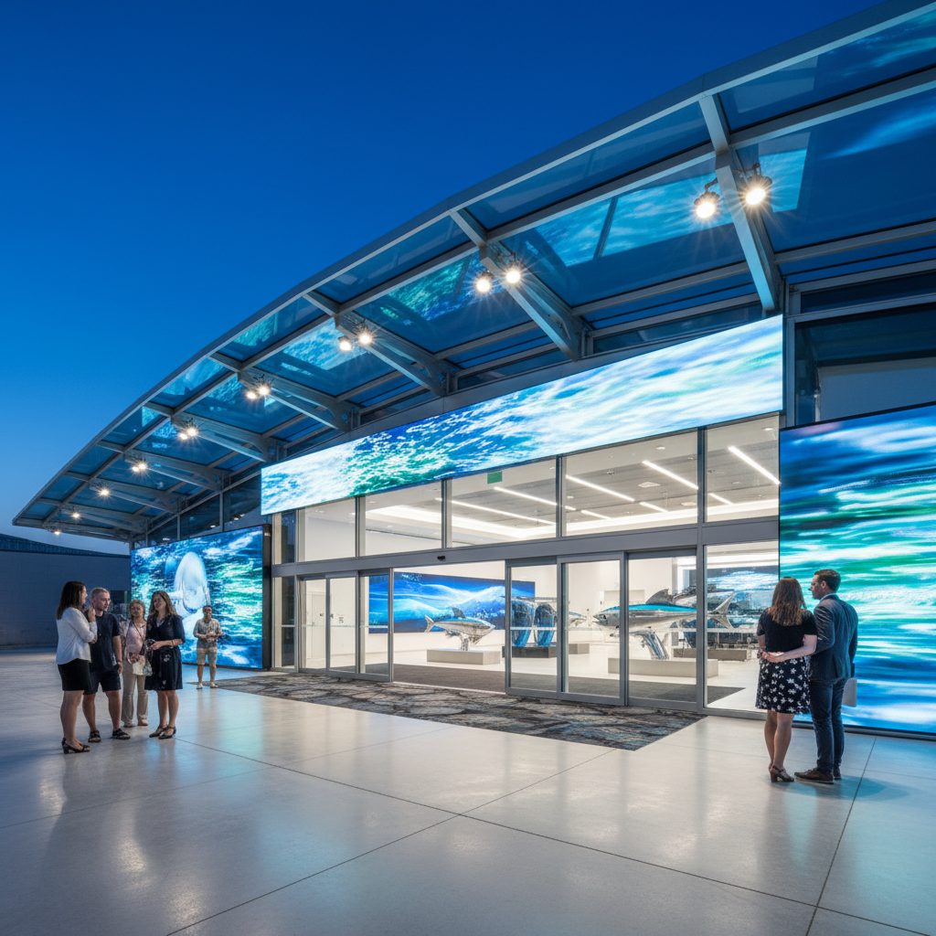 낚시 박람회 입구