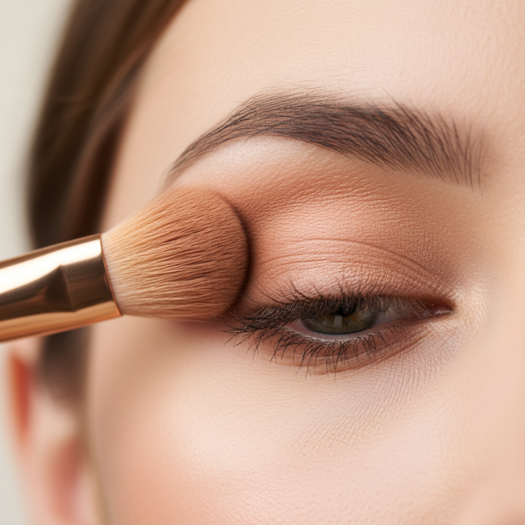 섬세한 아이 메이크업 과정