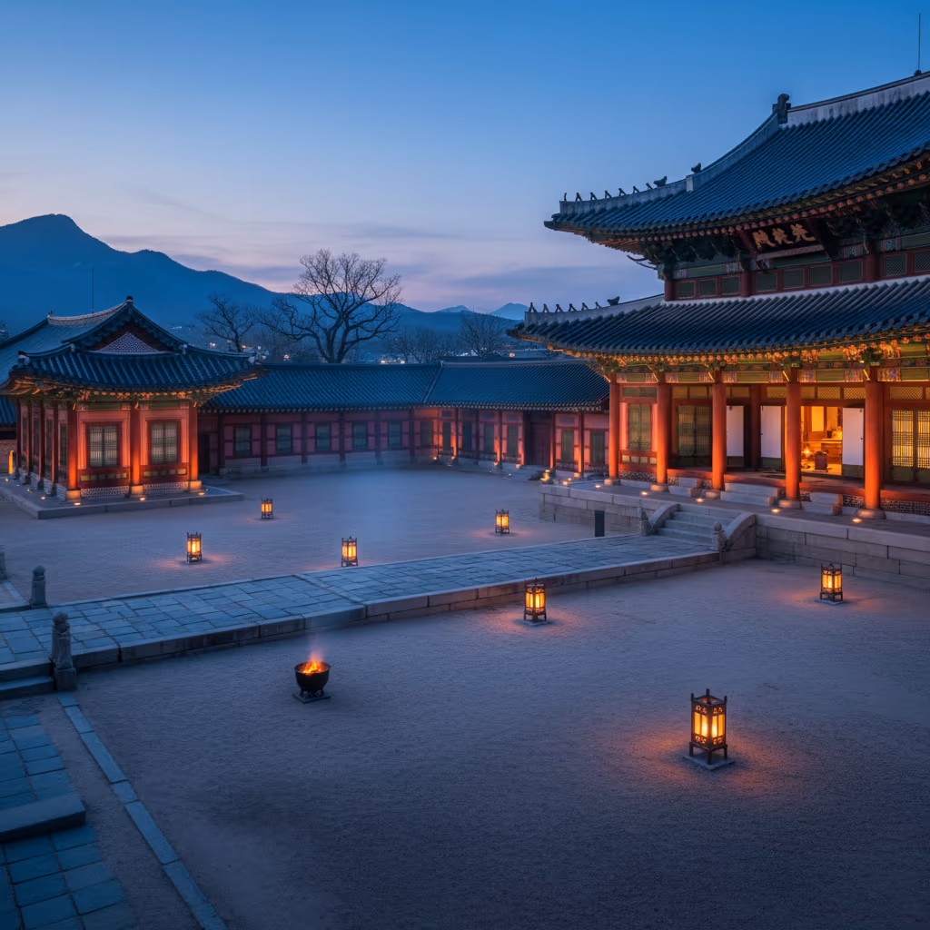 조선 시대 궁궐의 정경