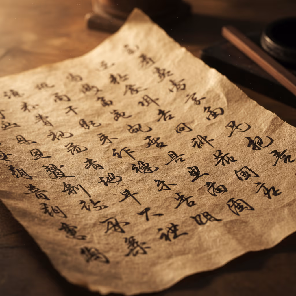 옛 문헌과 붓글씨