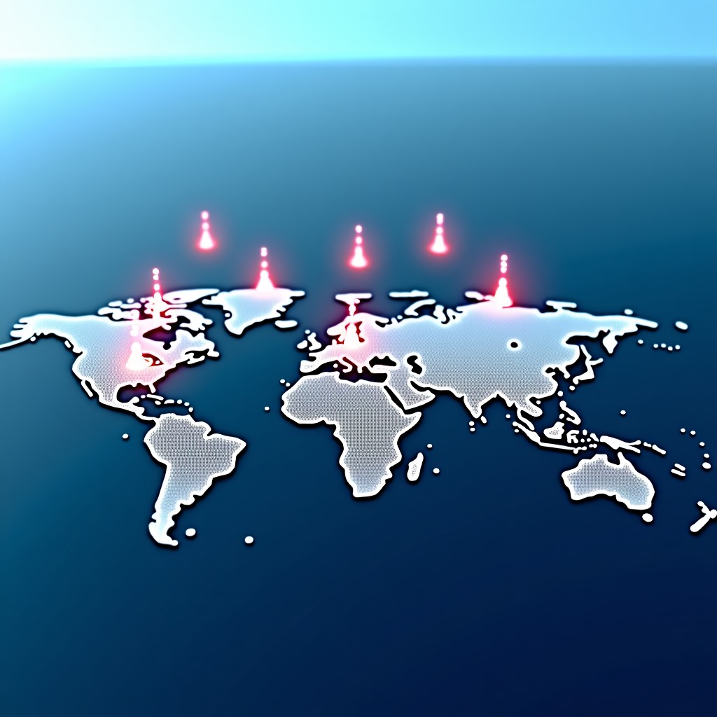 선박 위치 오류가 발생하는 해상 지도