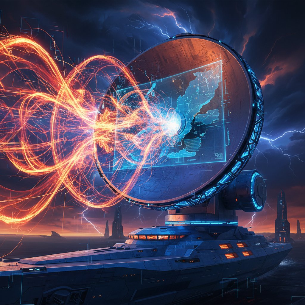 중동 해역 전파 교란 이미지