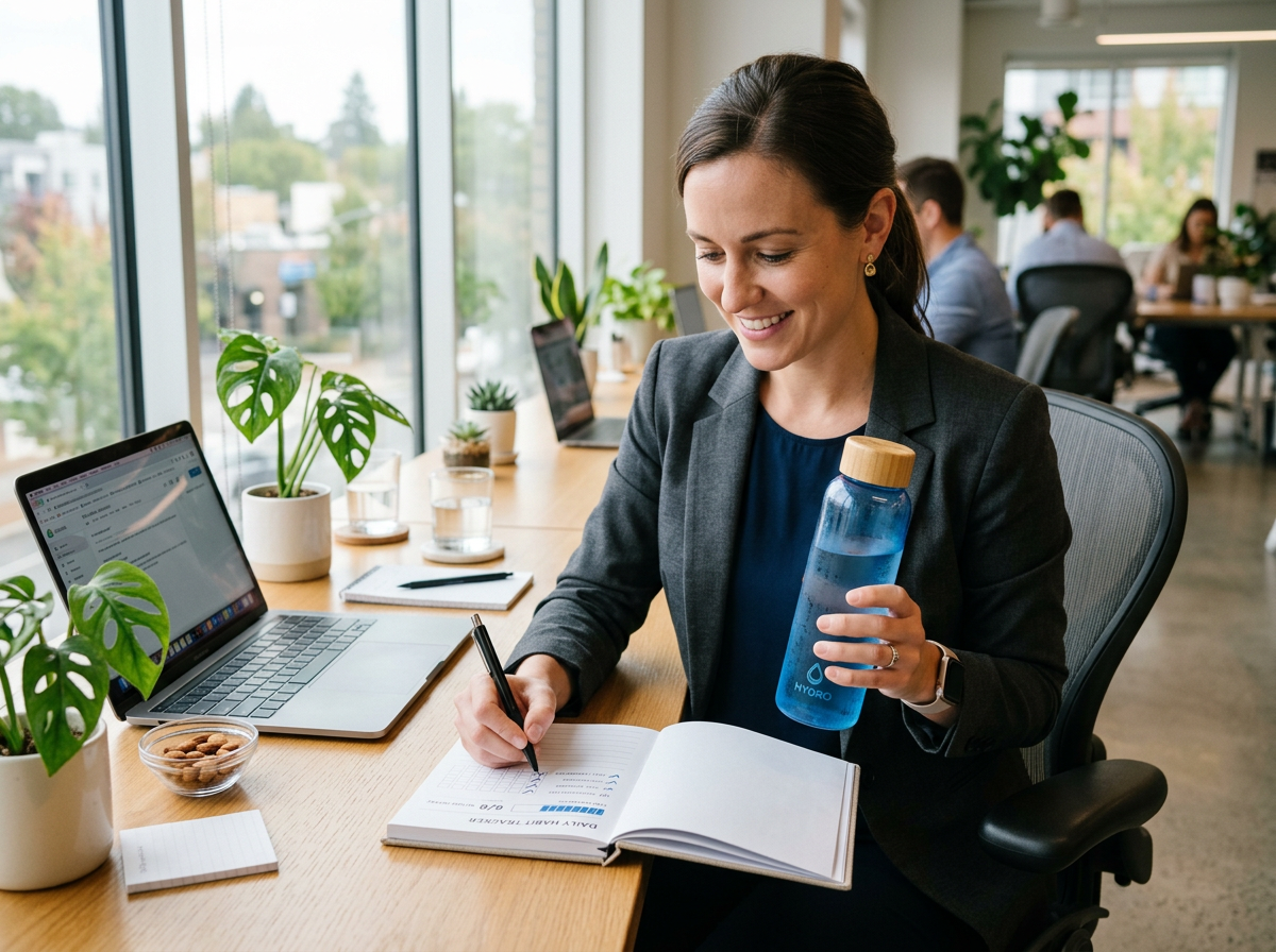 시간대별 수분 섭취 습관