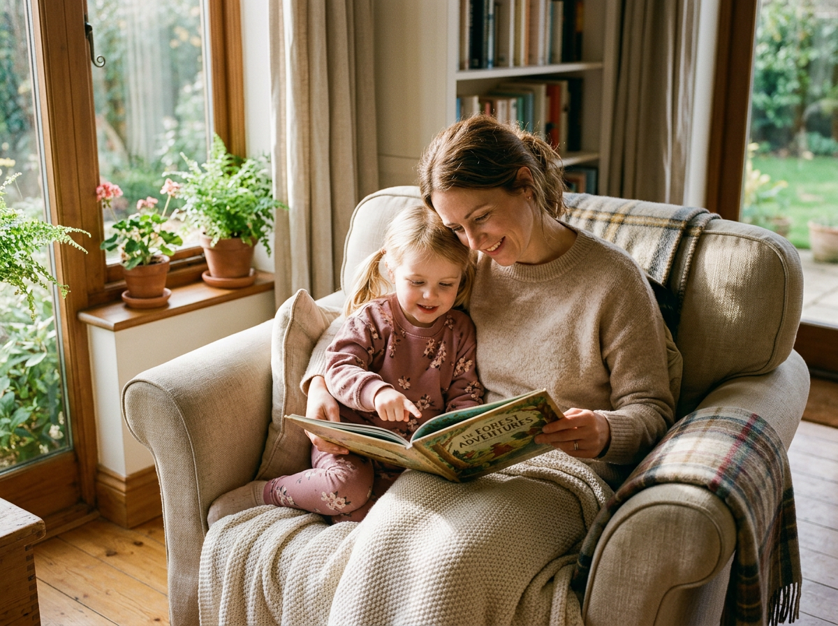 아동과 부모의 따뜻한 교감