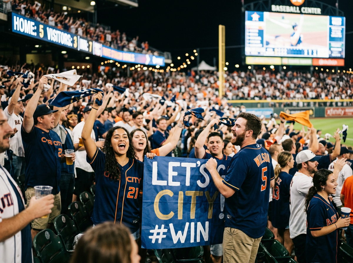 관중석의 야구 팬들