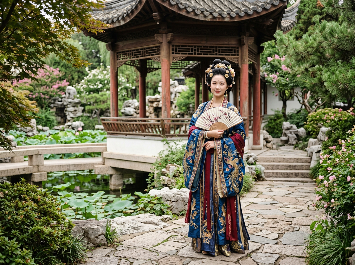 중산로 로투스가든에서 촬영 중인 모습