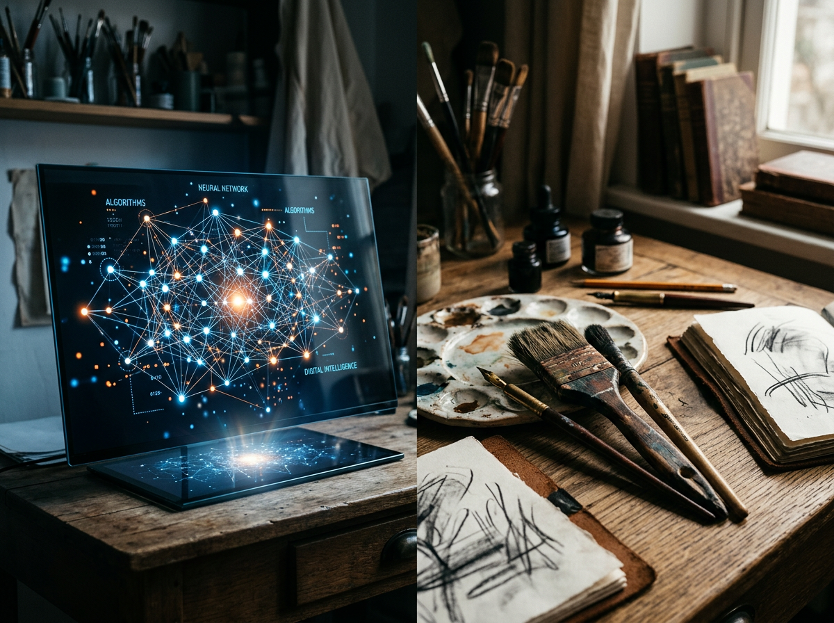 디지털과 아날로그의 대비