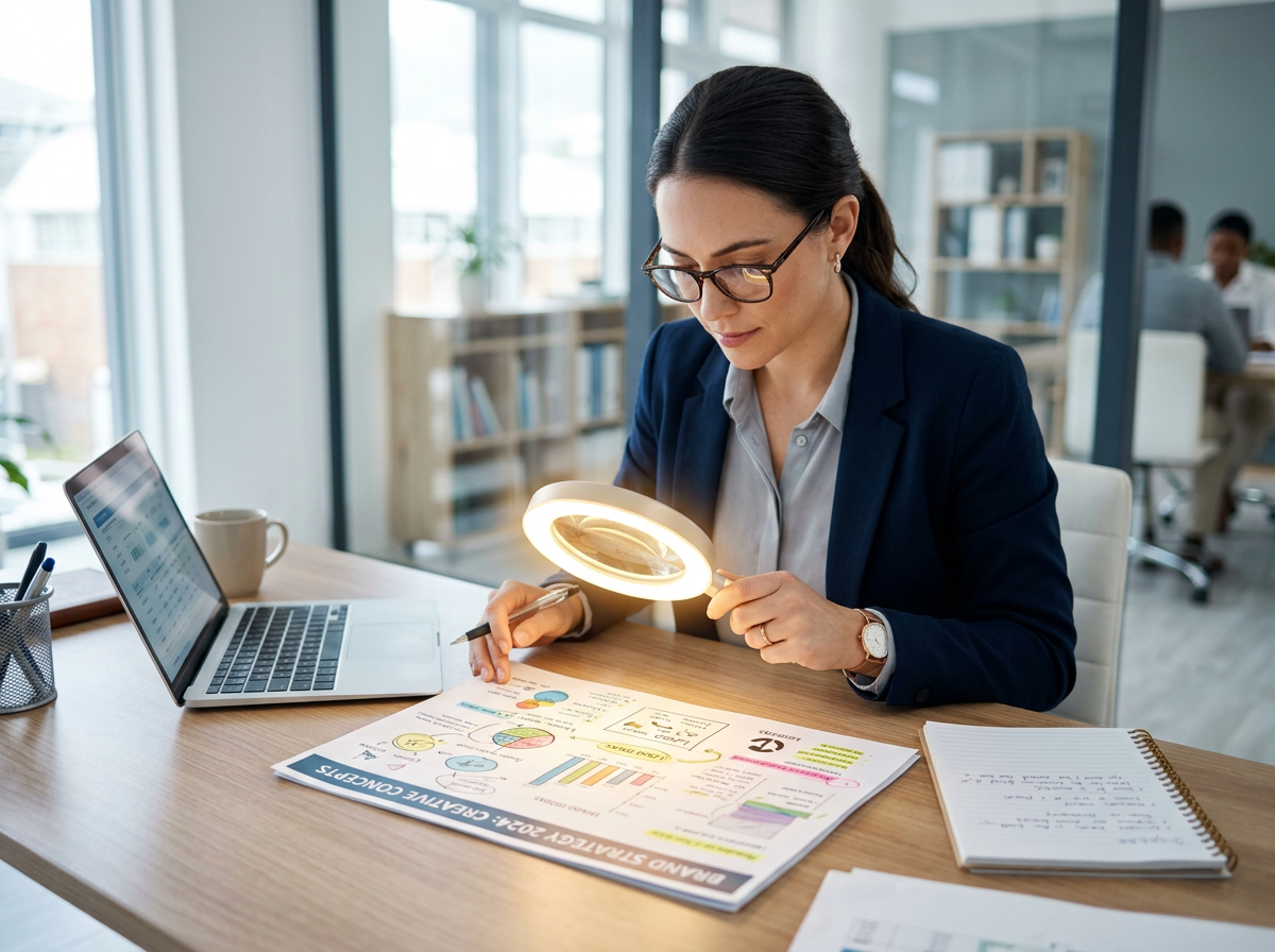 정밀한 검증을 하는 연구원