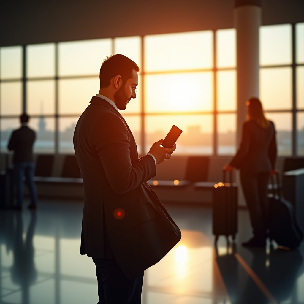 여권과 스마트폰을 이용한 등록