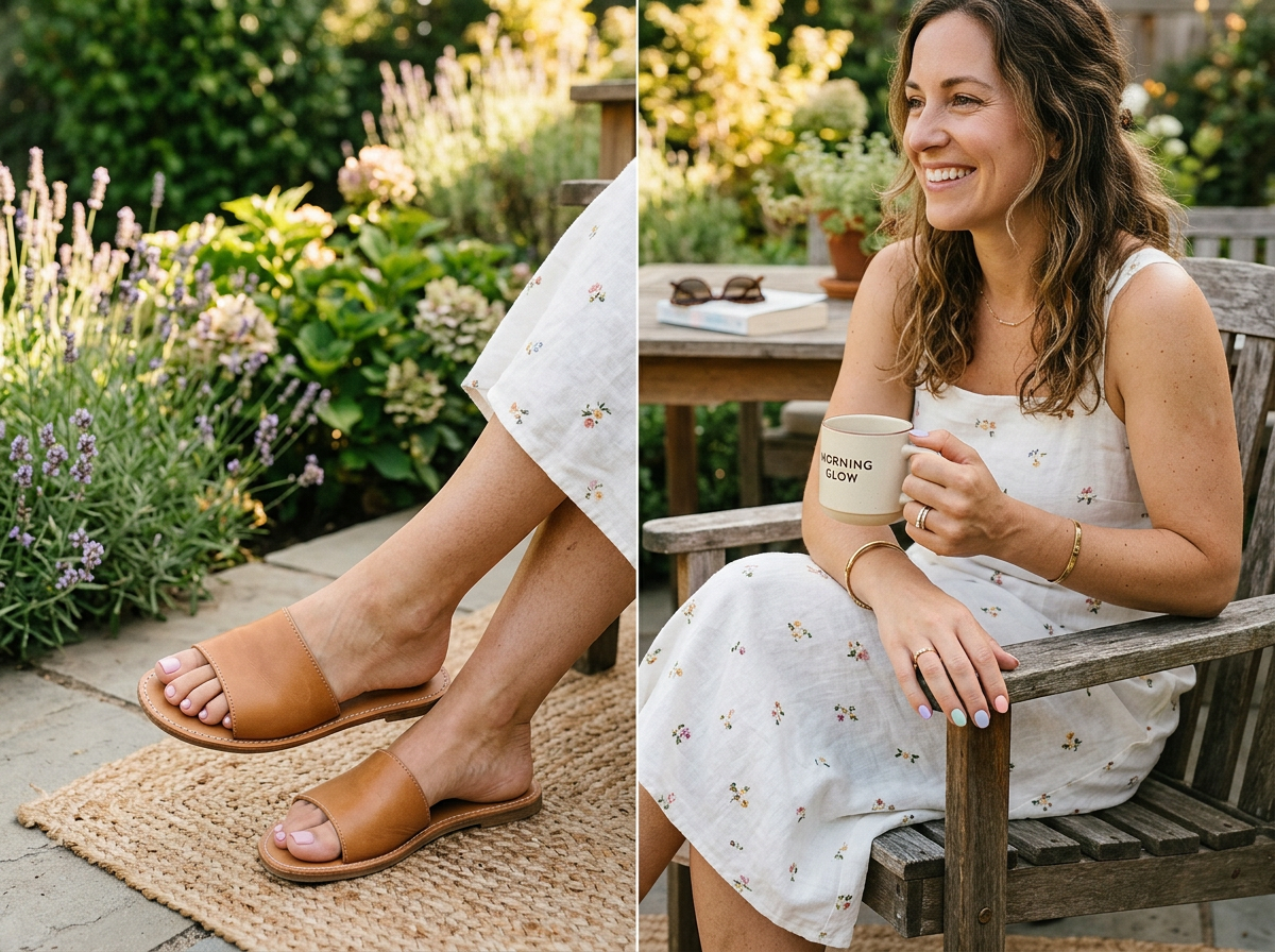 손과 발 네일 컬러 조화