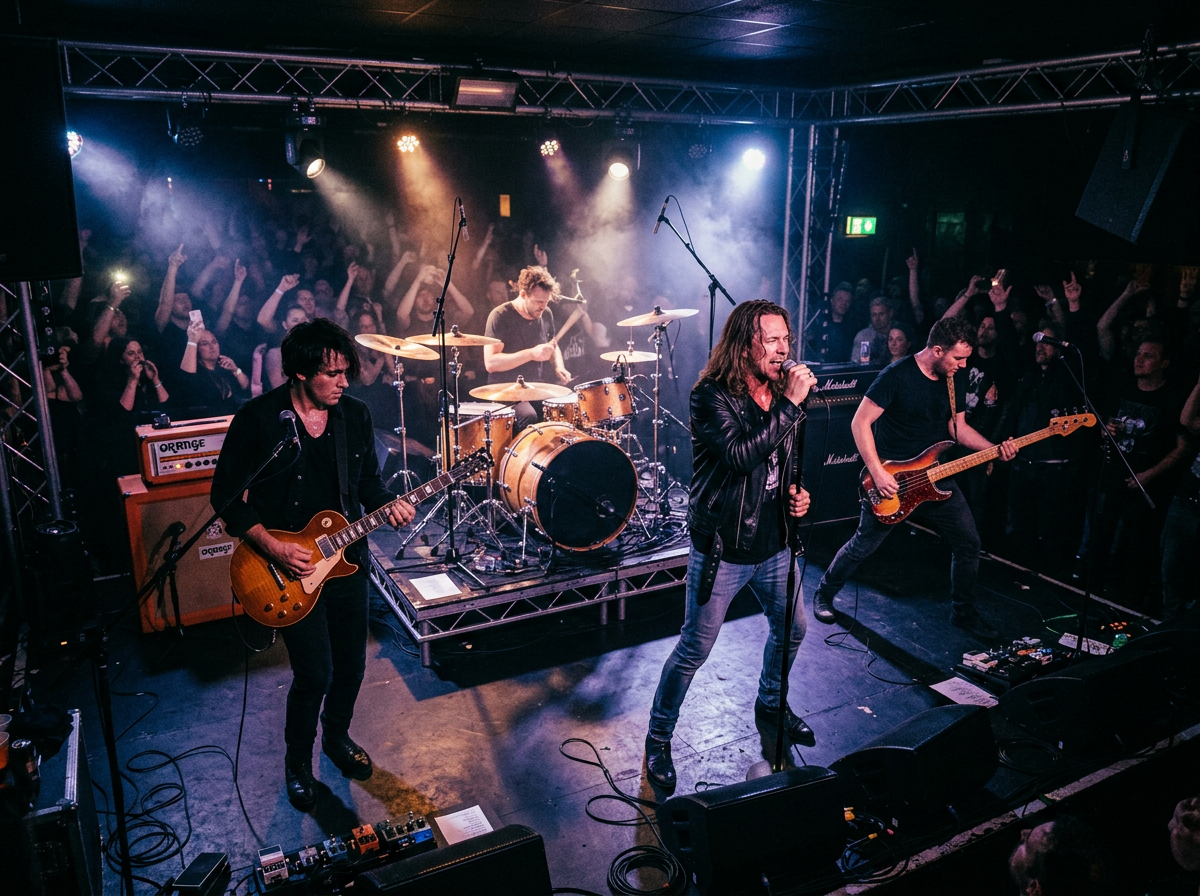 킹누 라이브 밴드 공연 느낌