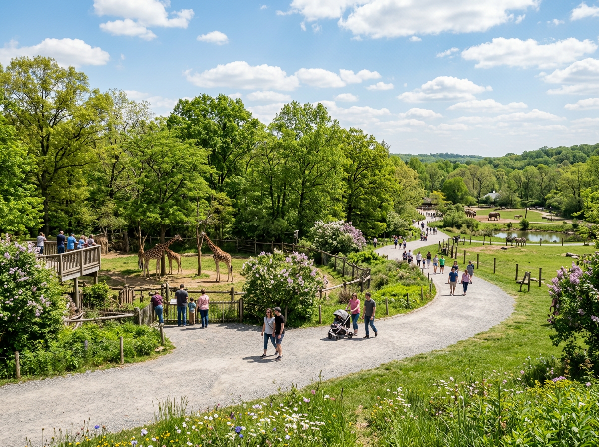 에버랜드 동물원 전경