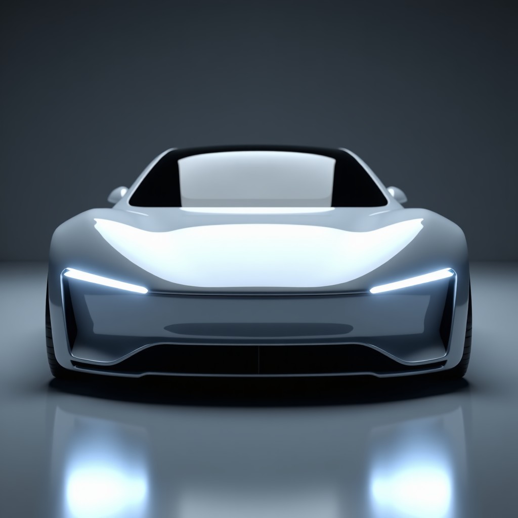 현대차 그랜저의 전면부 예상 디자인