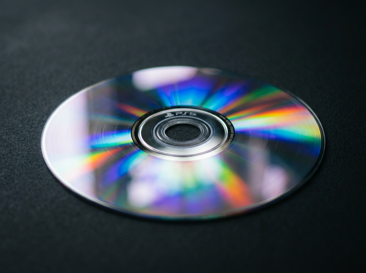 게임 디스크와 디지털 데이터