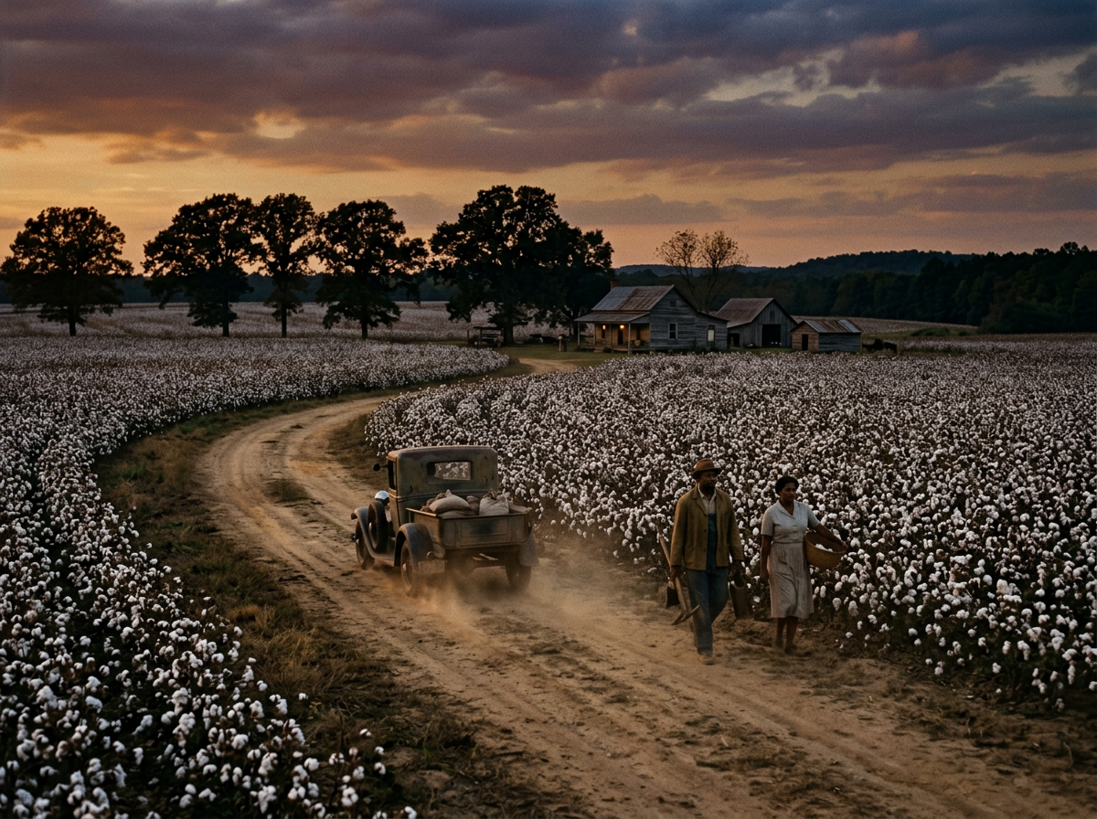미시시피 배경의 고전적인 분위기
