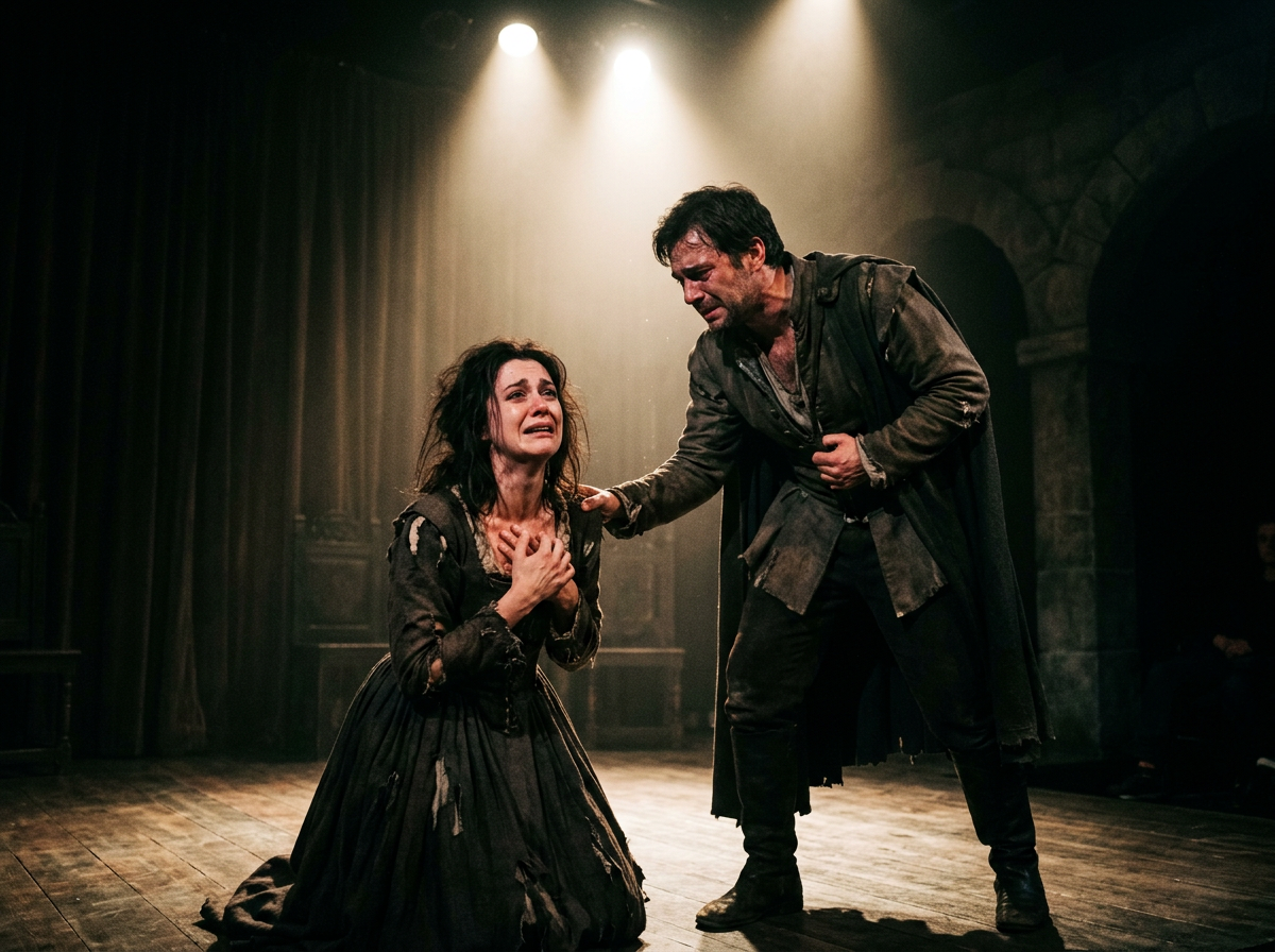 배우들의 열정적인 연기