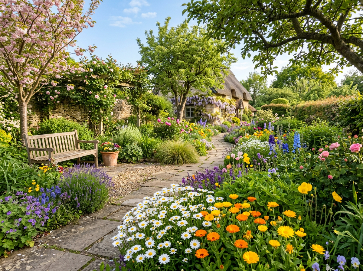 정원 가꾸기의 즐거움