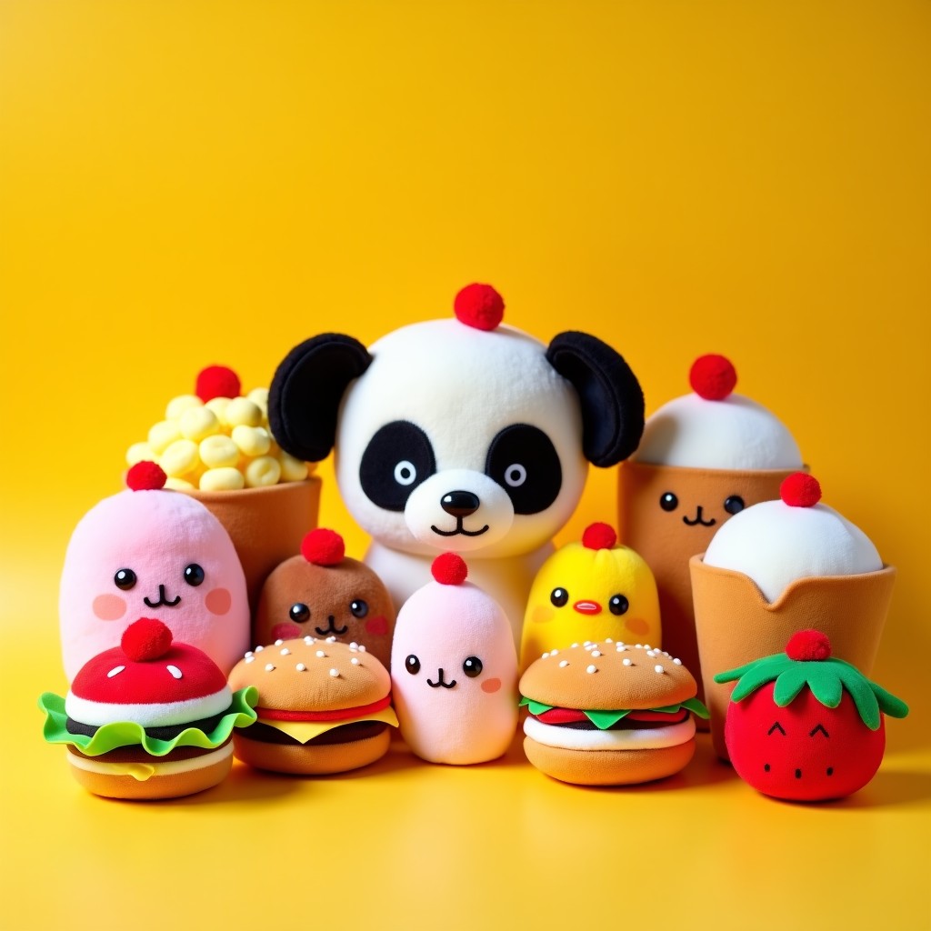 다양한 형태의 스낵 굿즈