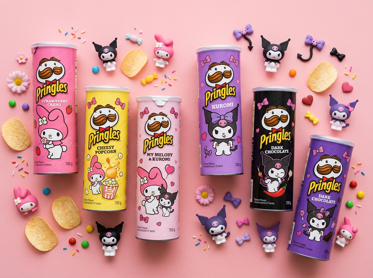 프링글스 산리오 콜라보 제품