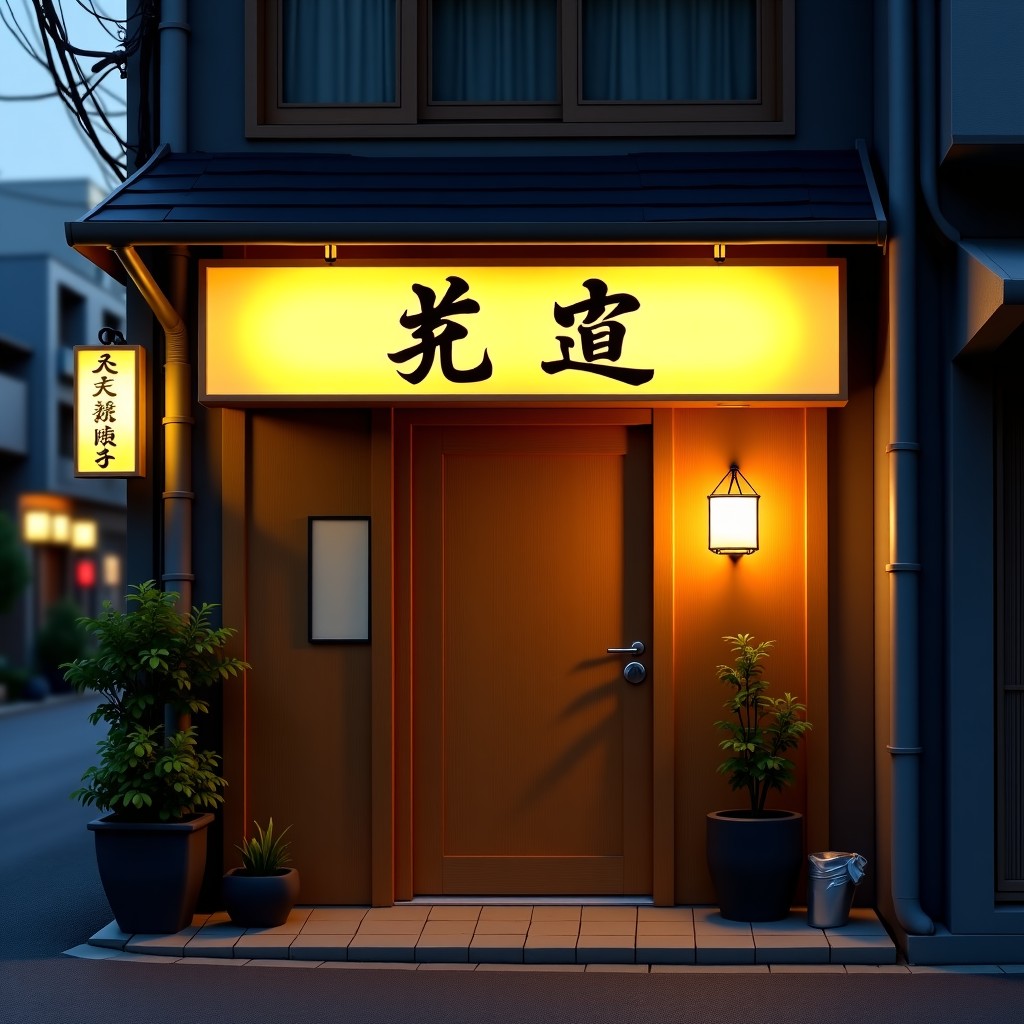 용리단길 이자카야 문득의 외관