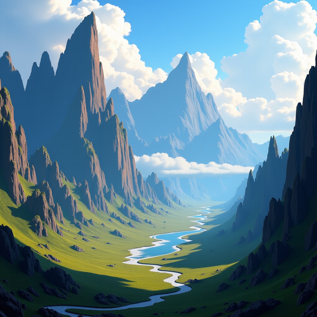 붉은사막의 웅장한 세계관