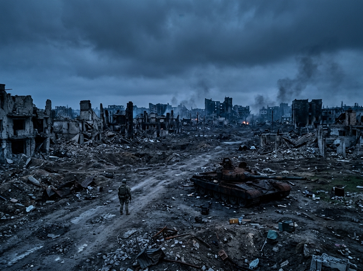 우크라이나 전쟁 전선의 긴장감