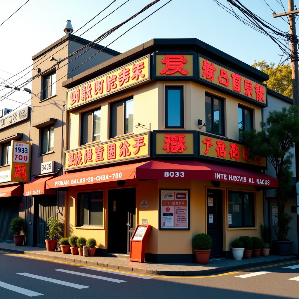 충주 평화루 외부 전경