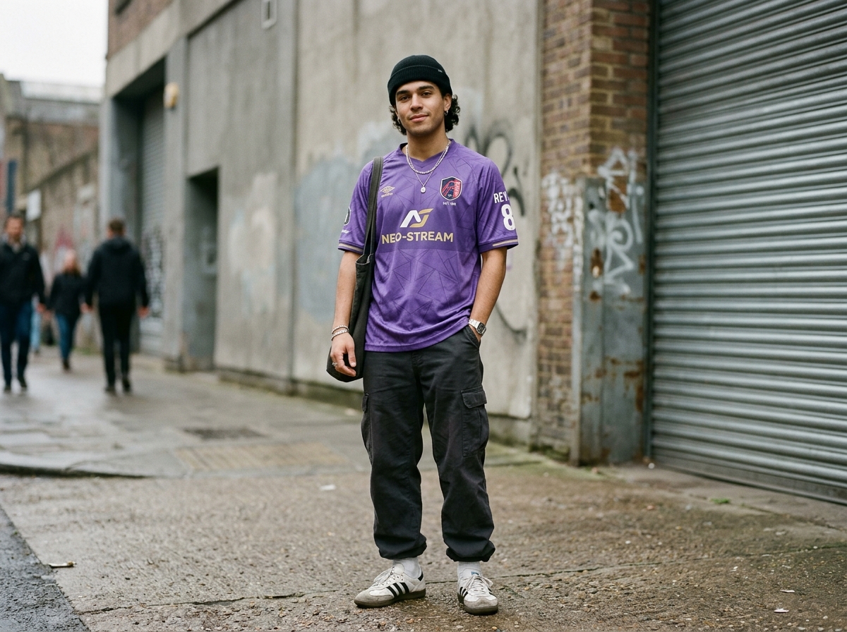 스타일리시한 어웨이 유니폼