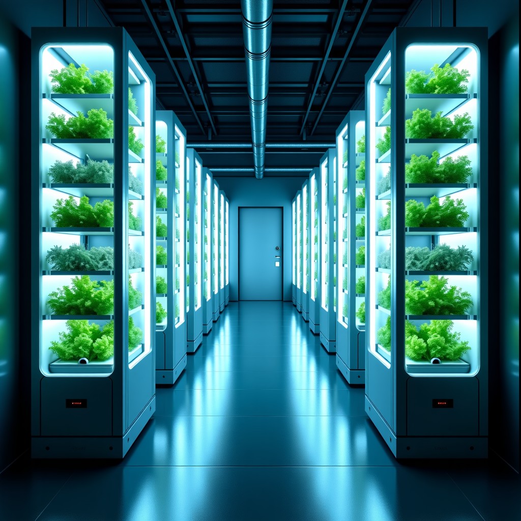 미래형 곤충 스마트팜 전경