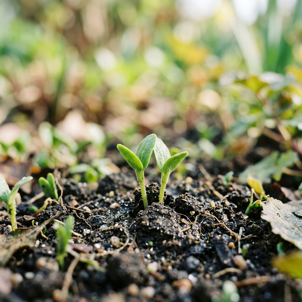 싱그러운 봄의 시작을 알리는 이미지