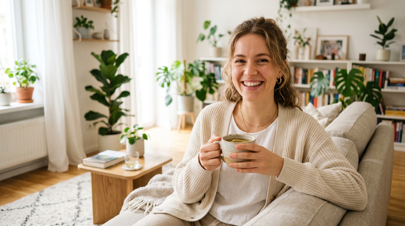 건강한 일상으로 복귀하는 모습
