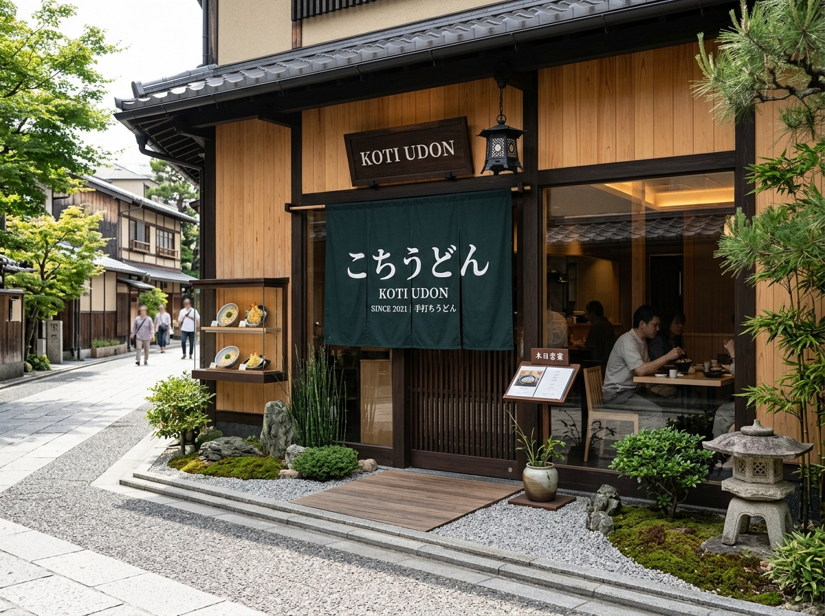 정호영 셰프의 우동 카덴 본점 전경