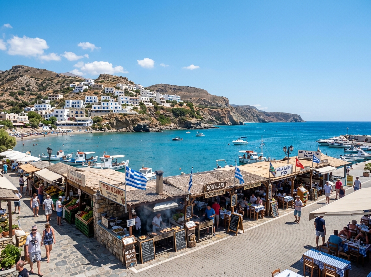 연화리 해녀촌 전경