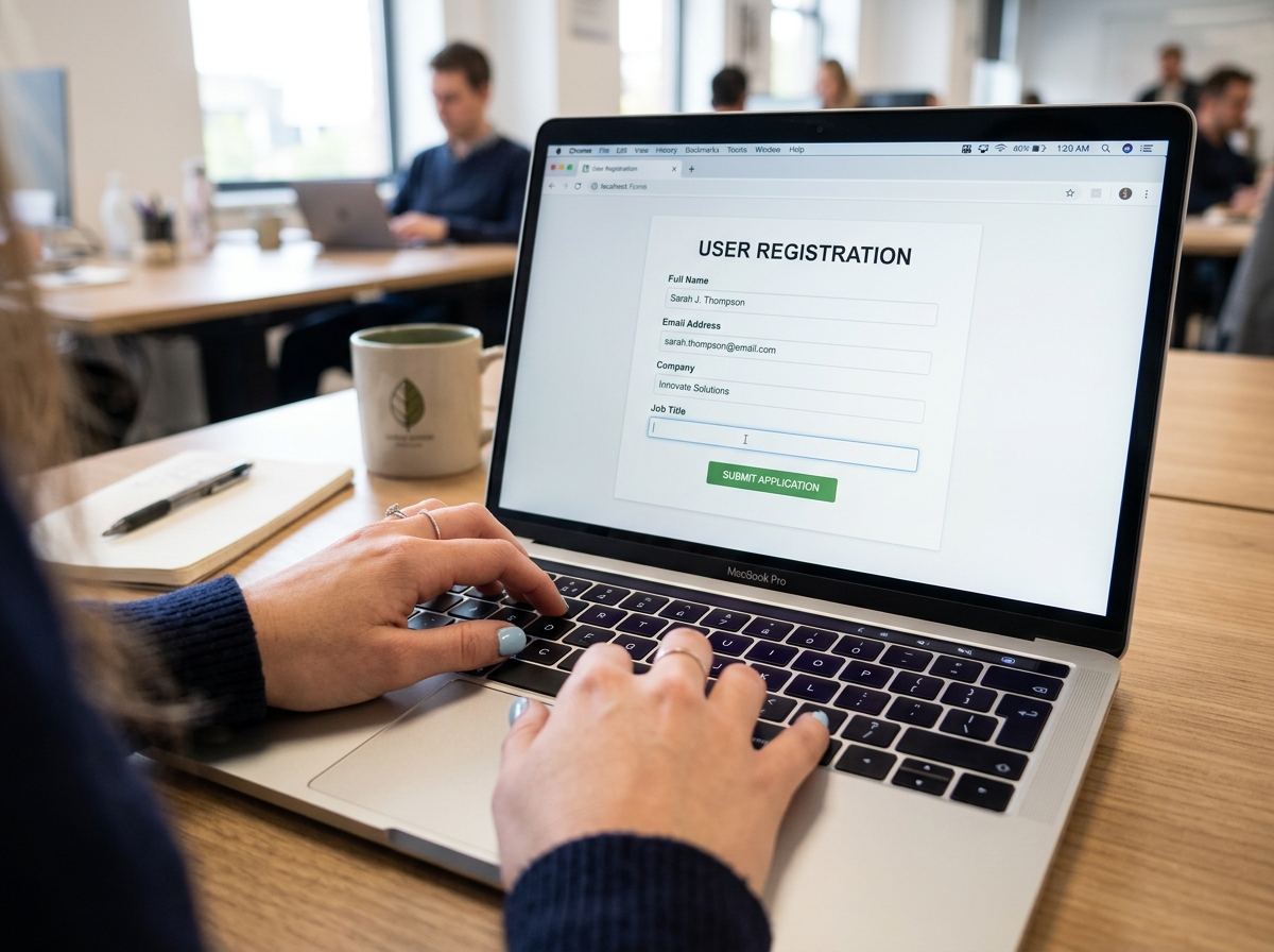 온라인 신청 플랫폼 접속