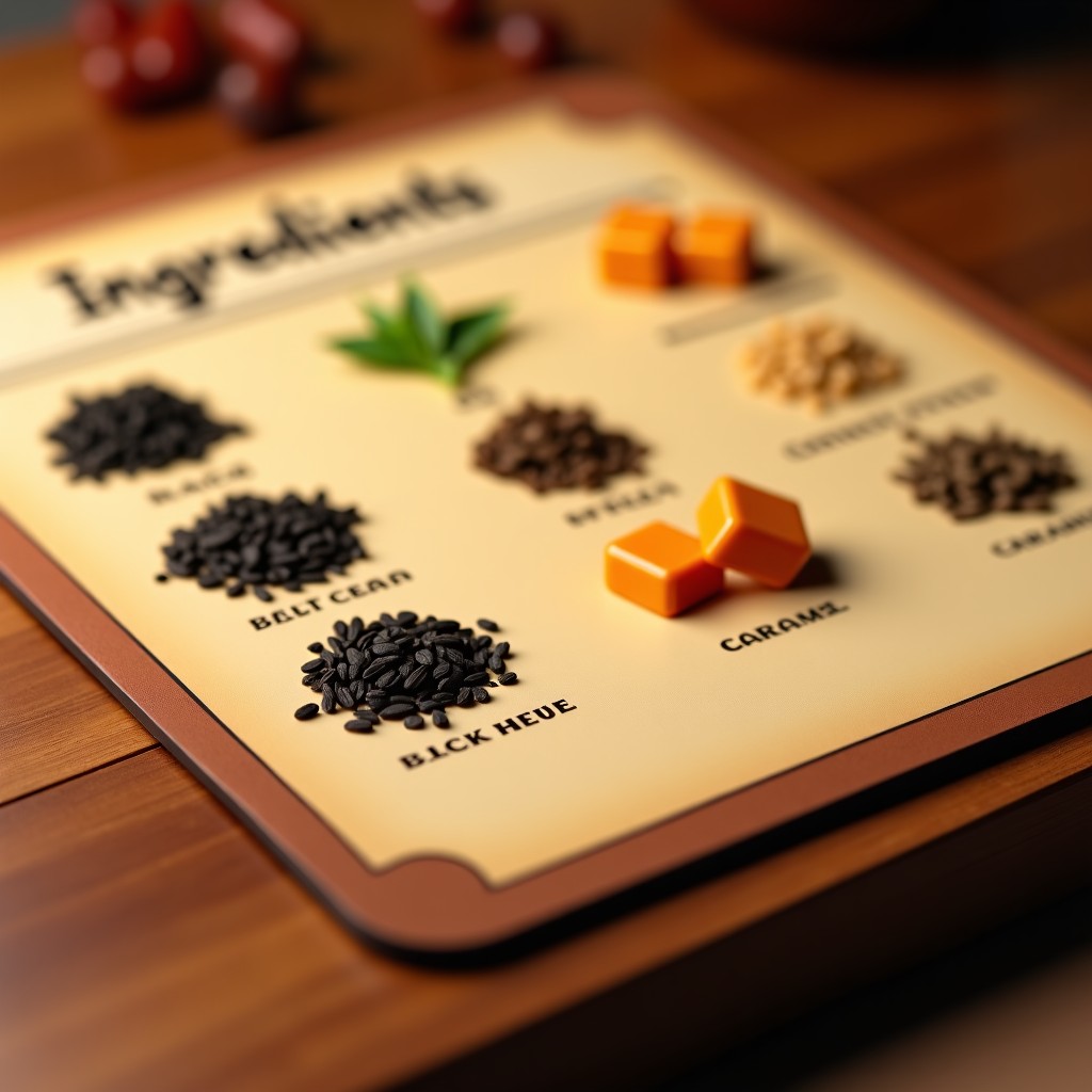 마시모의 상점 홍차 재료