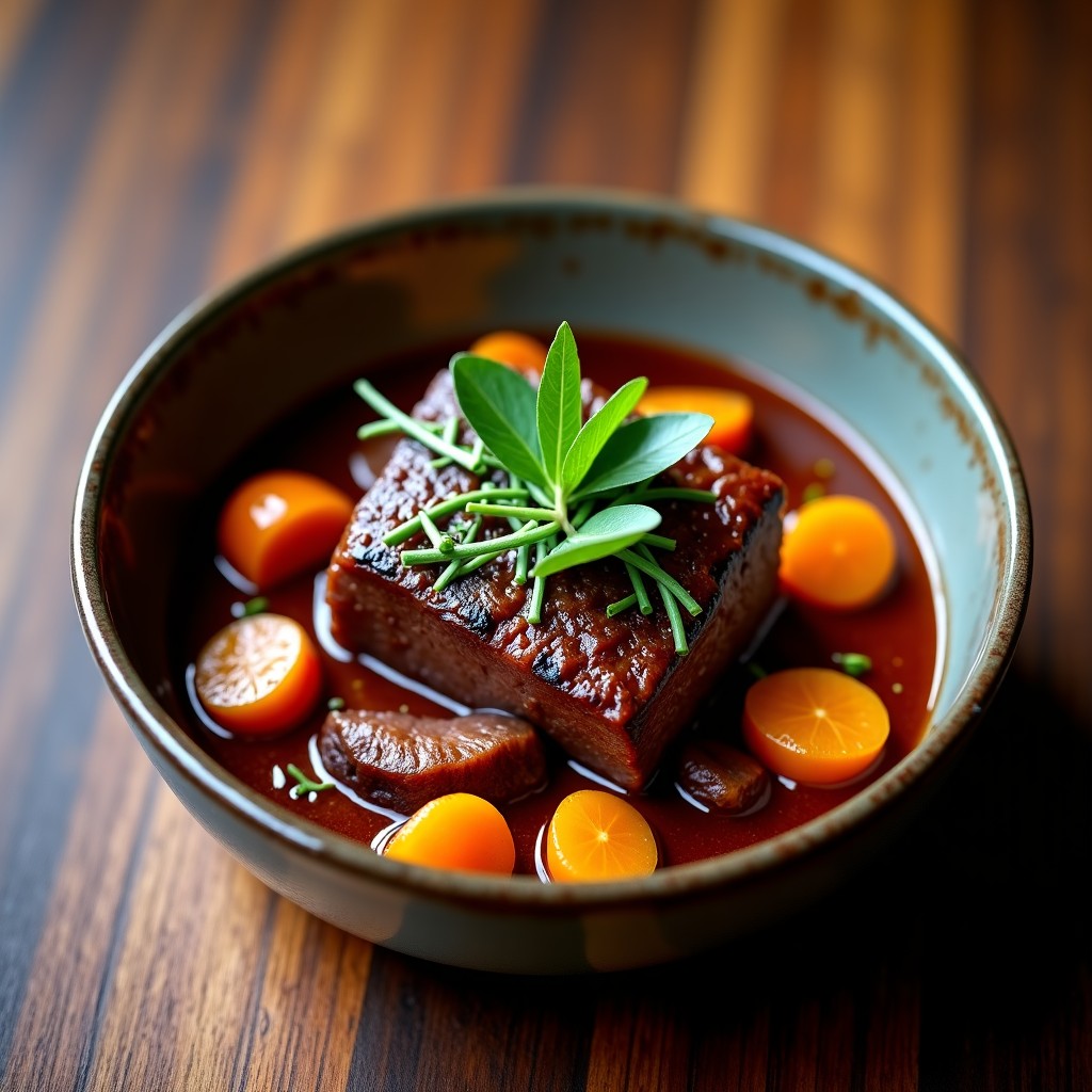 향긋한 산나물과 소갈비찜