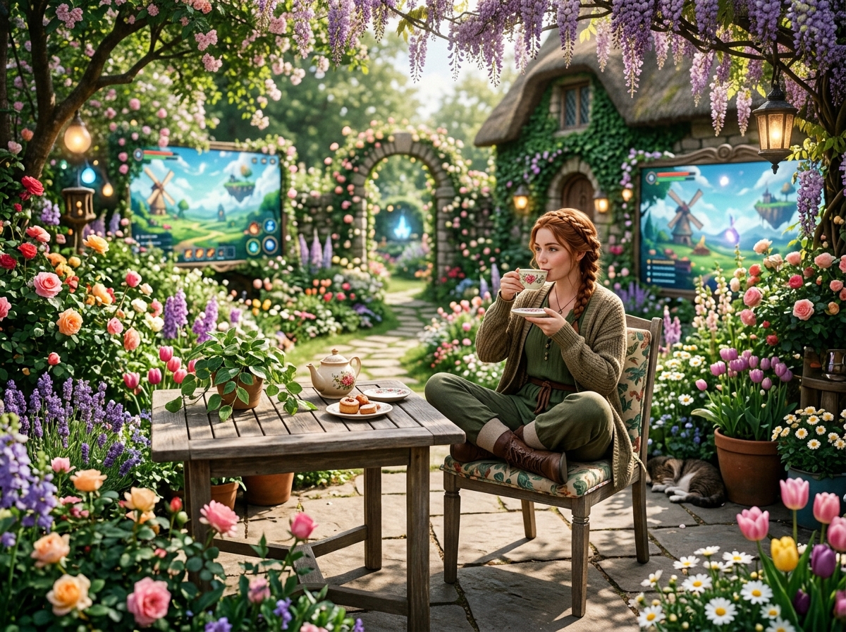 따뜻한 오후의 홍차 타임