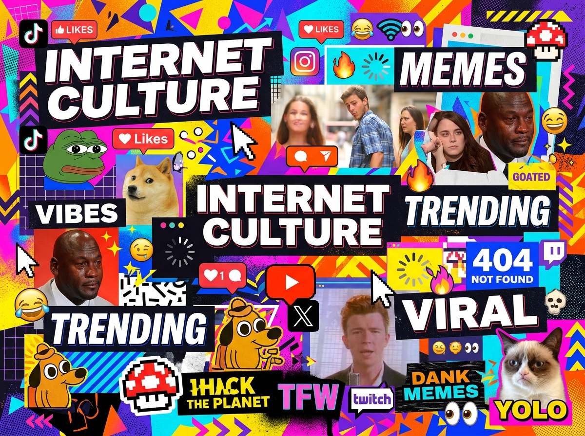 밈 문화를 즐기는 현대인들