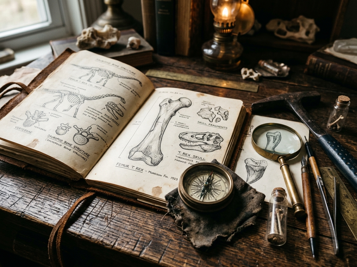 고생물학 연구와 기록