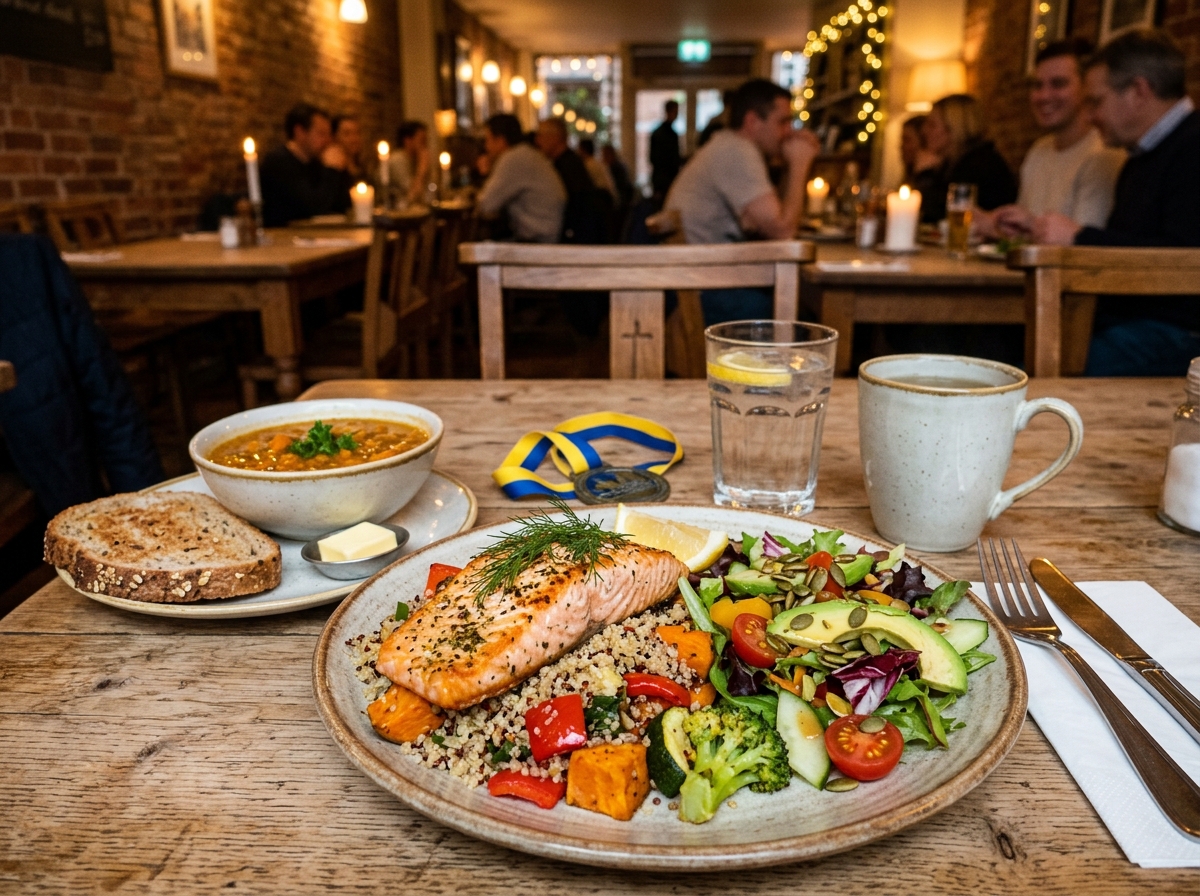 완주 후 즐기는 여유로운 시간