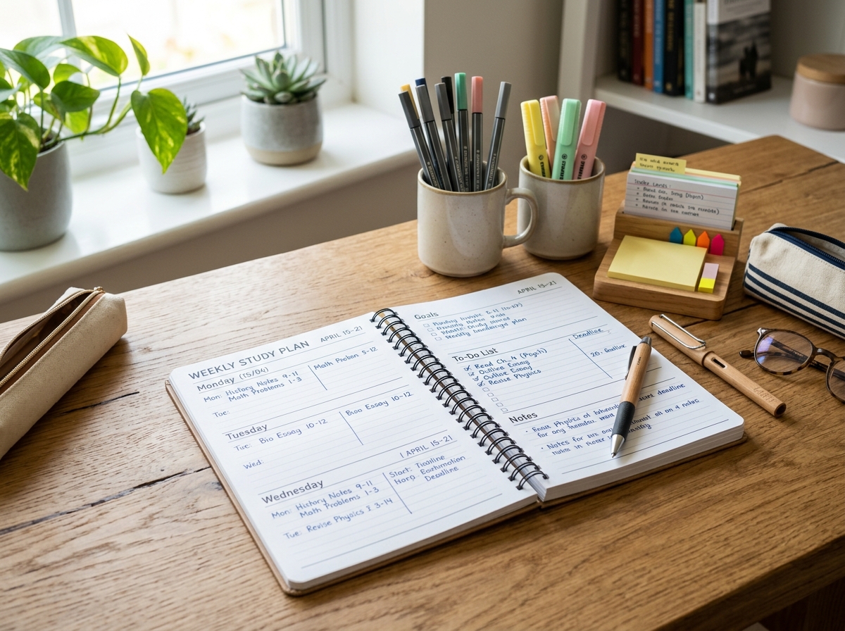 효율적인 학습 시간표