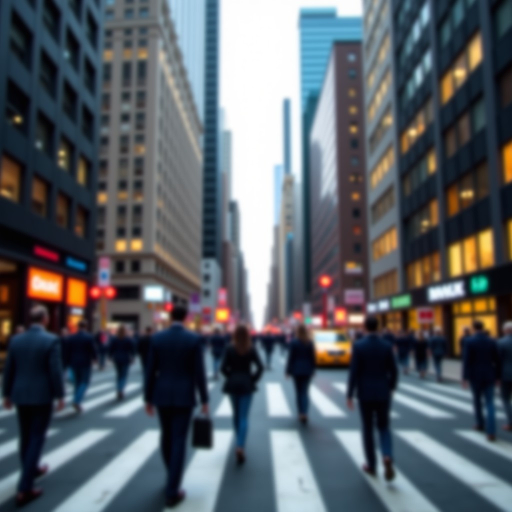 월가 금융가의 분위기