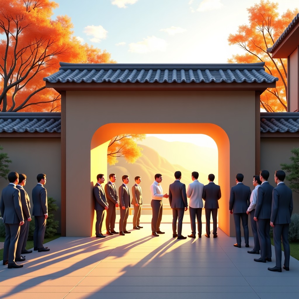 북촌 브랜든 팝업 현장