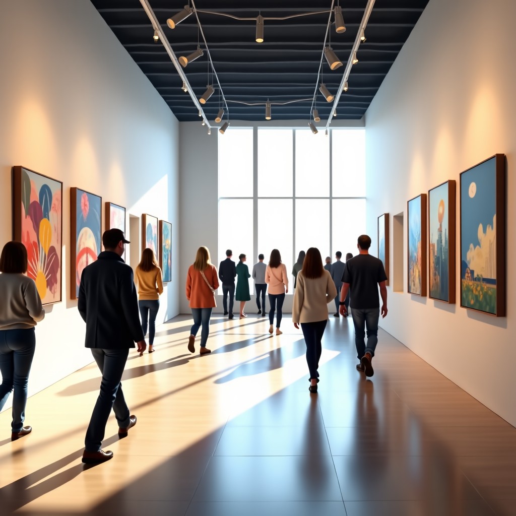 코엑스 화랑미술제 전시 전경