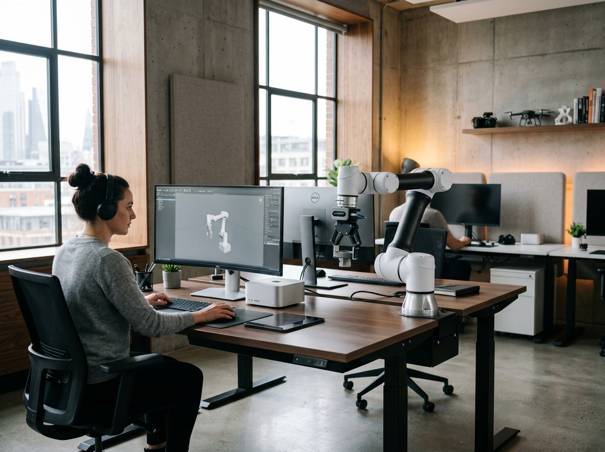 디지털 스튜디오와 로봇 기술의 융합