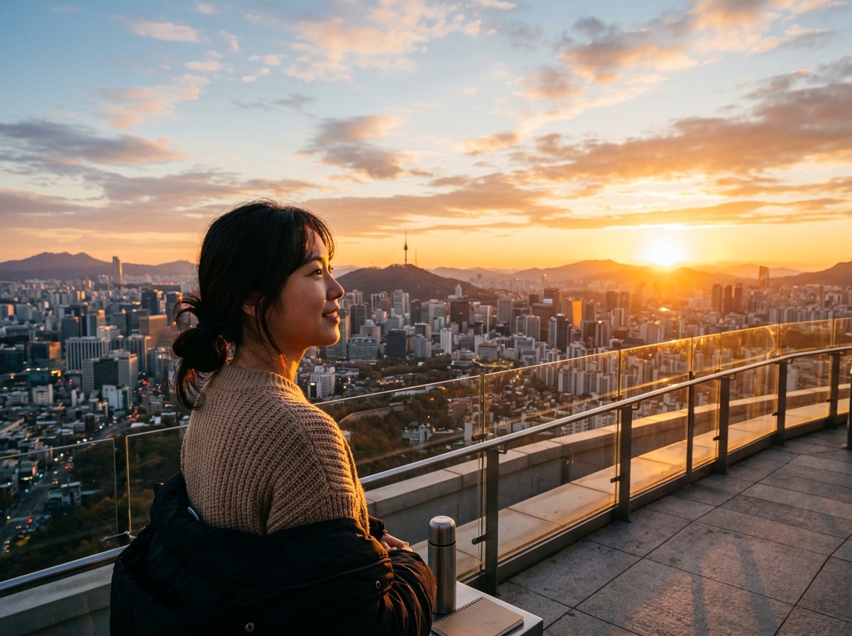 새로운 경제적인 시작을 상징하는 밝고 희망찬 이미지