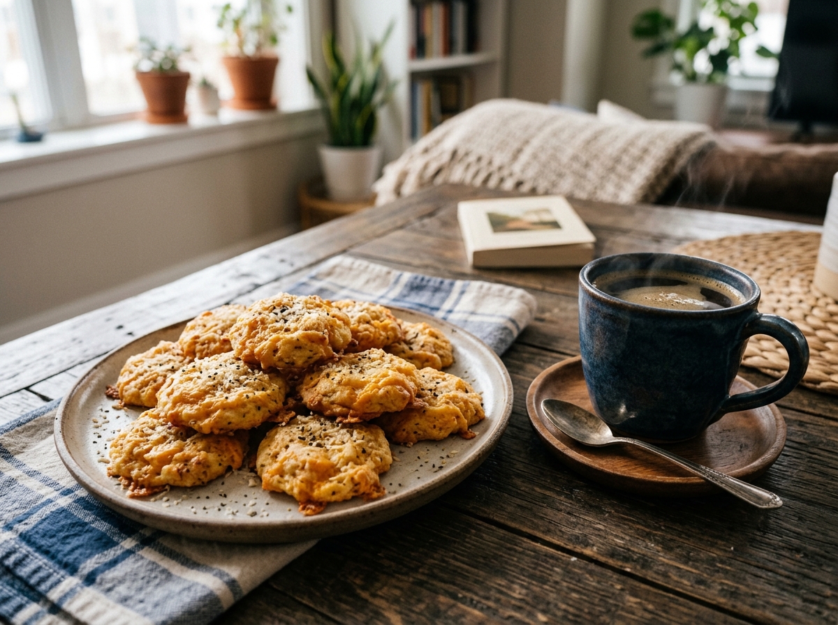 황치즈 디저트 플레이팅